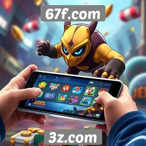 Jogabilidade em dispositivos móveis no 67f.com