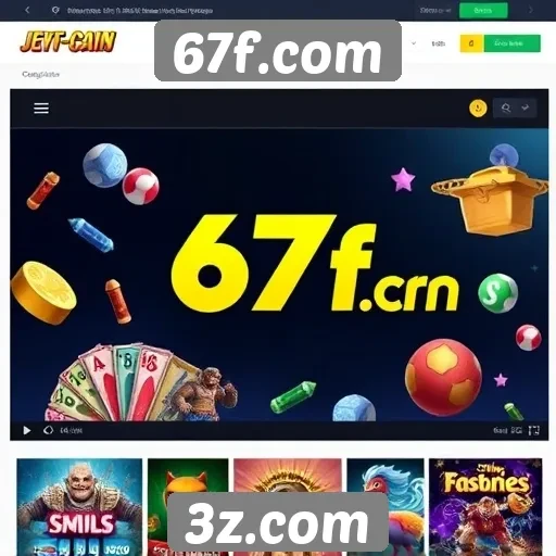 Variedade de jogos disponíveis no site 67f.com